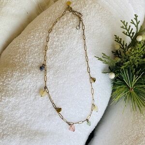 LOFT Necklace Minimalist Hearts Design